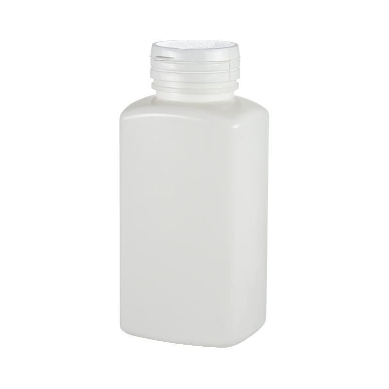 HDPE Square Bottle With Pull-Tear Cover